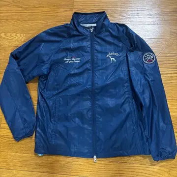 adabat 아다바트 집업 나일론 자켓 48 파랑 체크