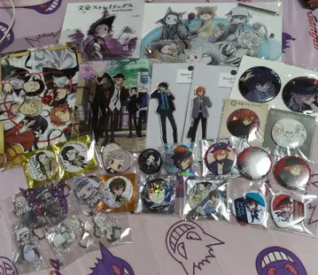 문호 스트레이독스 애니메이션 캐릭터 굿즈 세트