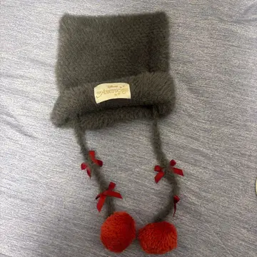 도쿄 디즈니 리조트 베를리오즈 팬캡 니트 모자