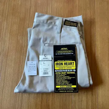 미사용 새상품 IRON HEART 치노 팬츠