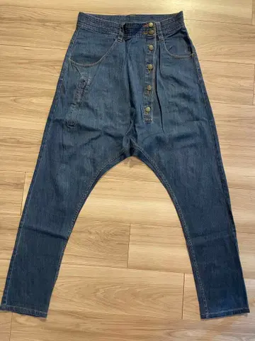 [ 츠모리치사토 ] 데님 사루엘 팬츠 사이즈 1