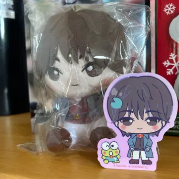 세븐틴 에스쿱스 산리오 콜라보 봉제 인형 스티커 세트