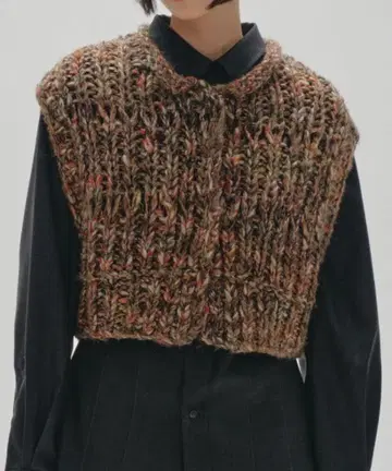 todayful Mix Handknit Vest