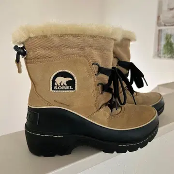 SOREL 방수 베이지 하이컷 부츠