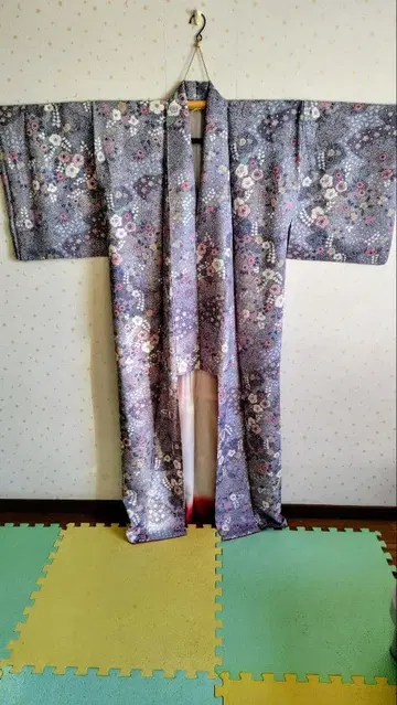 기모노 코몬 연보라 츠지가하나