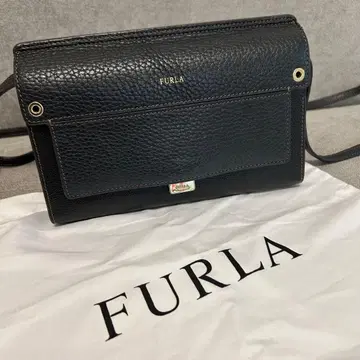 FURLA 훌라 지갑 숄더백 블랙