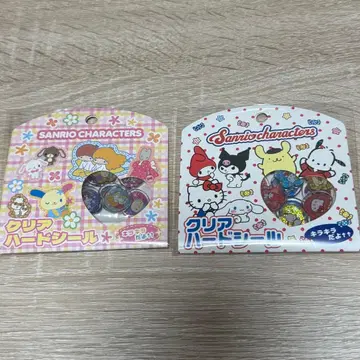 클리어 하드씰 구슬씰 Sanrio