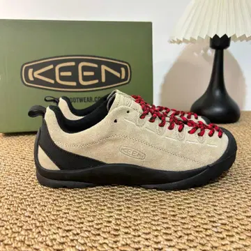 새상품 KEEN JASPER 스웨이드 아웃도어 스포츠 신발 24cm