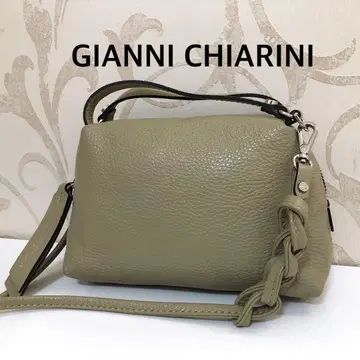 [ 새상품급 ] 지안니 키아리니 알리파s 피스타치오 그린 숄더백