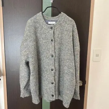 PAGEBOY 샤기 크루 가디건