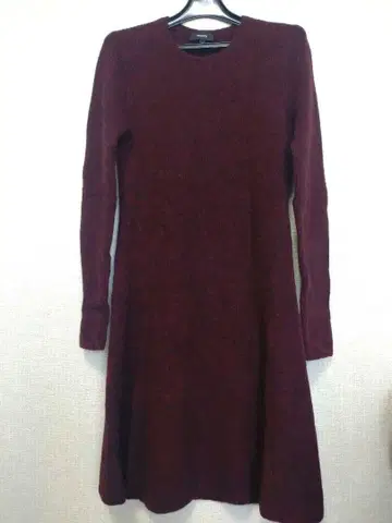 띠어리 리브 니트 원피스 S