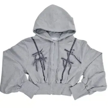 MUMU 리본 리본 후드티