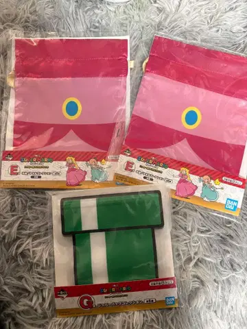 슈퍼 마리오 파우치 지퍼 백