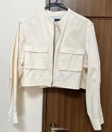 JEANASIS 2WAY 포켓 숏 블루종