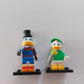 LEGO 스크루지 맥덕과 루이 덕의 미니 피규어 세트