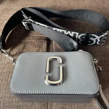 MARC JACOBS 미니 숄더백 그레이/베이지