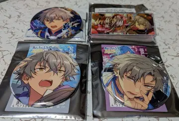 앙상블 스타즈!! UNDEAD 오오가미 코가 배지 4개 세트