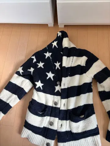 AZUL by MOUSSY 성조기 가디건