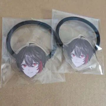 멜론파카 아크릴 머리끈 KAITO 씨 두 개