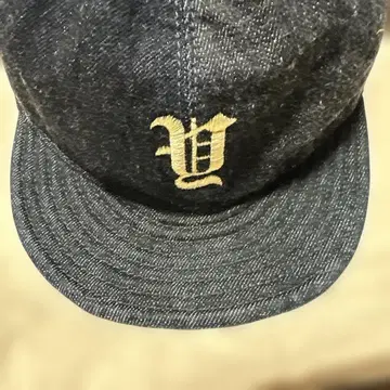 YAMANE 만마르 캡 crazy denim XL 사이즈