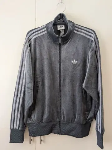 adidas 그레이 집업 자켓