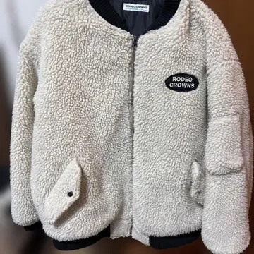 RODEO CROWNS 보아 자켓 M 아이보리