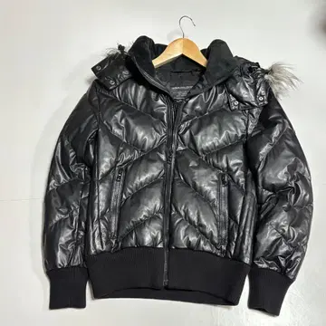 archive 블랙 블랙 다이아 퀼팅 다운 자켓 S