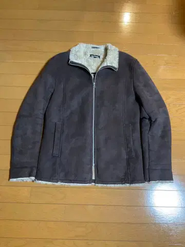 INED HOMME 브라운 스웨이드 자켓 size3