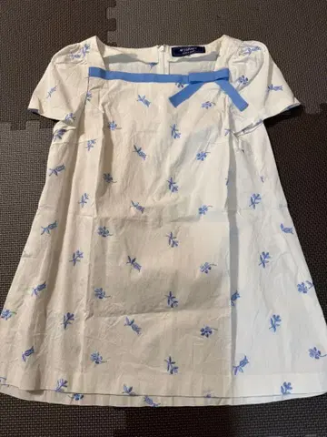 M'S GRACY 자수 리본 포함 반팔 튜닉 38