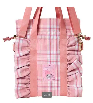 마이멜로디 프릴 숄더백 택 포함 새상품