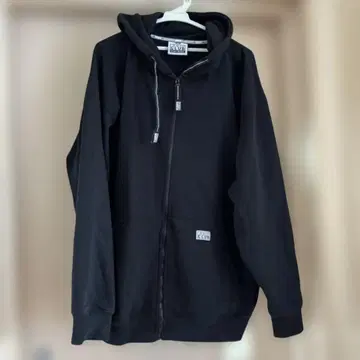 PRO CLUB 블랙 풀 집업 후드티 XL 사이즈