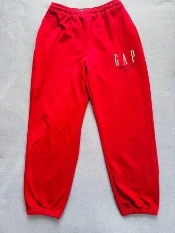GAP 30주년 스웨트 팬츠 XL 레드