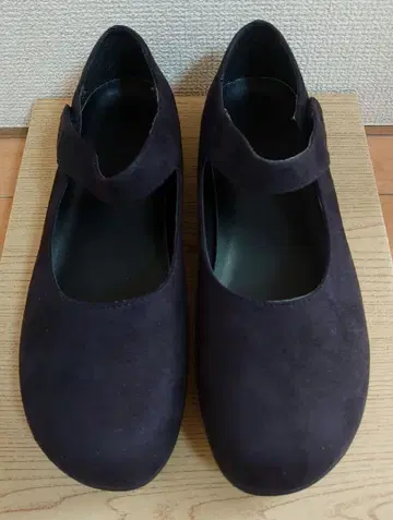 무인양품 발레 슈즈 플랫슈즈 24cm 블랙