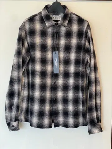 CHALLENGER 옴브레 체크 플란넬 셔츠 M