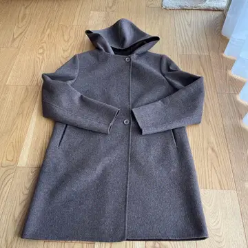 AMACA 후드 부착 그레이 코트 40