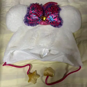 디즈니씨 10주년 귀 달린 팬 캡 58cm