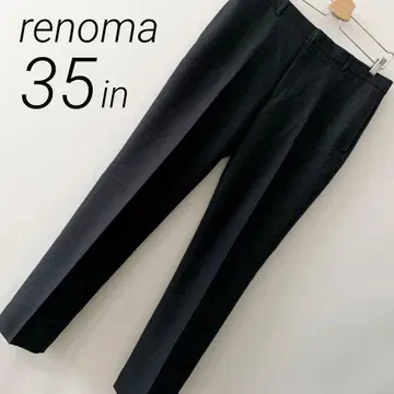 레노마 슬랙스 남성용 블랙 35
