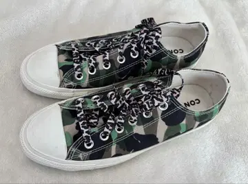 컨버스 올스타 24.5cm 카모 패턴