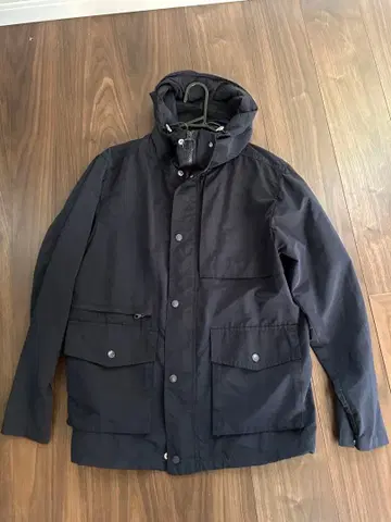 빔즈 Bring 네이비 마운틴 후드티 M