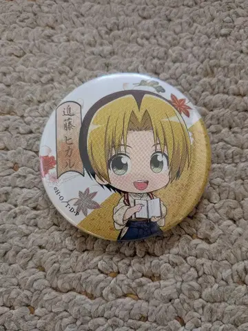 히카루의 바둑 애니메이트 카페 한정판 캔뱃지 신도 히카루