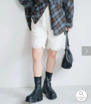 kastan 레이스 바이커 팬츠