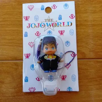 새상품 THE JOJO WORLD 큐피 콜라보 스트랩 히가시카타 죠스케