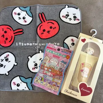 치이카와 랏코 핸드 크림 타월 마스킹 테이프 세트