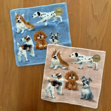 단종 미사용 페이러 마이 퍼피 2색 세트 강아지 패턴 랩핑 봉투 씰 포함