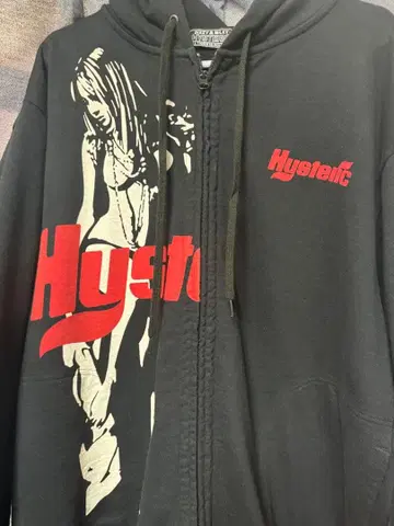 Hysteric DIZZY & MILKY 풀 집업 후드티