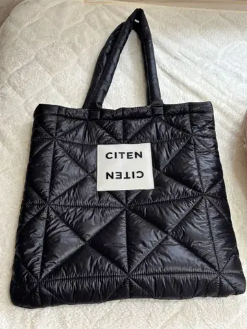 CITEN 패디드 토트백