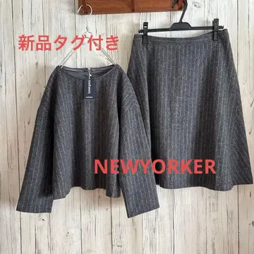 새상품 NEWYORKER 뉴요커 셋업 빅 사이즈 40,700엔
