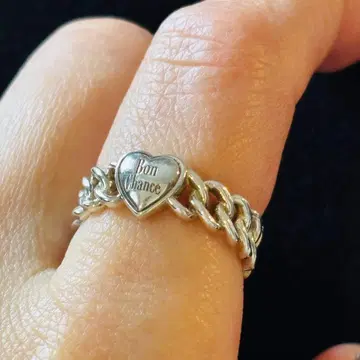 노제스 하트 반지 실버 반지 11호