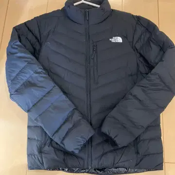 The North Face 블랙 다운 자켓