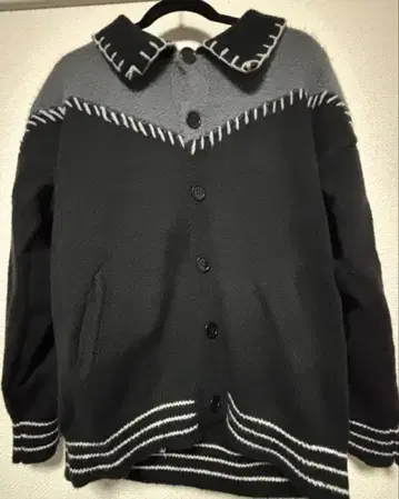 세퍼레이트 크로스 가디건 자켓